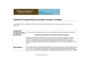 NURS 6050 Module 6 Assignment; Global Healthcare Comparison Matrix and Narrative Statement