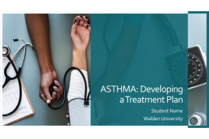 Asthma and Stepwise Management
