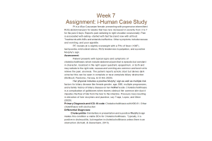 NRNP 6531 Week 7 Assignment; i-Human Case Study; Evaluating and Managing Genitourinary or Gastrointestinal Conditions