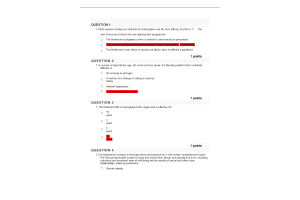 NRNP 6552 Week 5 Knowledge Check