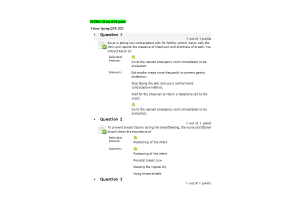 NRNP 6552 Week 10 Knowledge Check20 out of 20 Points (Spring QTR)