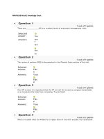 NRNP 6568 Week 2 Knowledge Check - Professional Practices (10 out of 10 Points)