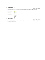 NRNP 6568 Week 5 Knowledge Check - Gastrointestinal and Renal Conditions (All Correct)