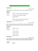 NRNP 6568 Week 7 Comprehensive Practice Questions (100% Correct)