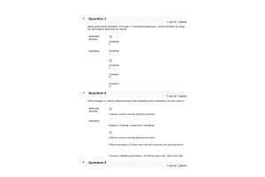 NRNP 6568 Week 8 Knowledge Check - Dermatological and Mental Health Conditions (All Correct)