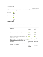 NRNP 6568 Week 8 Knowledge Check - Dermatological and Mental Health Conditions (100%_Correct)