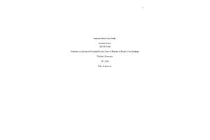 NRNP 6568 Week 9 Assignment; Diagnosing, and Treating Special Populations