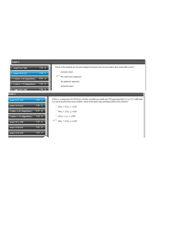 BUS 660 Topic 4 Midterm Exam