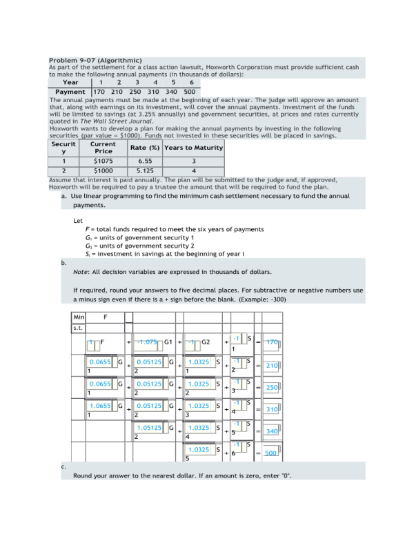 BUS 660 Topic 4 Linear Programming Applications in Marketing, Finance, and Marketing Management