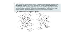 BUS 660 Topic 5 Linear Programming Distribution and Network Models - Homework