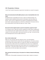 BIOL202 Week 6 Discussion; Immunity and Probiotics Respiratory Distress