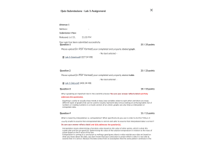 CHEM134 Week 1 Lab 1 Assignment