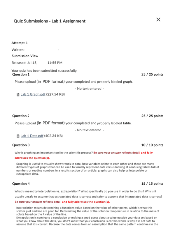 CHEM134 Week 1 Lab 1 Assignment