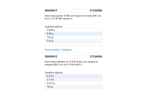 CHEM134 Week 8 Midterm Exam