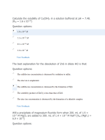 CHEM134 Week 16 Final Exam