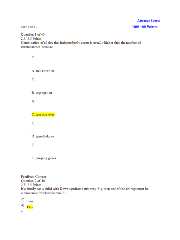 BIOL133 Week 12 Exam 3- Chapters 12-15; Cover Four Chapters