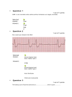 PRAC 6568 Week 4 Quiz; HEENT, Cardiac, and Pulmonary Procedures (Score 10 out of 10 Points)