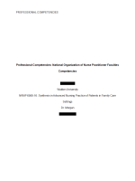 NRNP 6568 Week 11 Assignment; National Organization of Nurse Practitioner Faculties (NONFP) Competencies