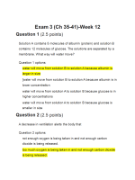 BIOL134 Week 12 Exam 3; Ch 35-41