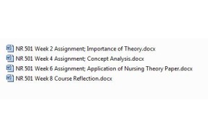 Nr 501 Week 2 Discussion Question 1 And 2 Chamberlain Devry Course Solutions Notes